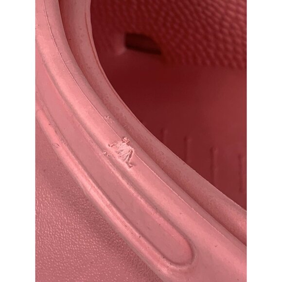 Pink Crocs Comfort Rubber Clogs Water unisex Shoes Women size 12-14 Men 10-11 - Picture 5 of 10